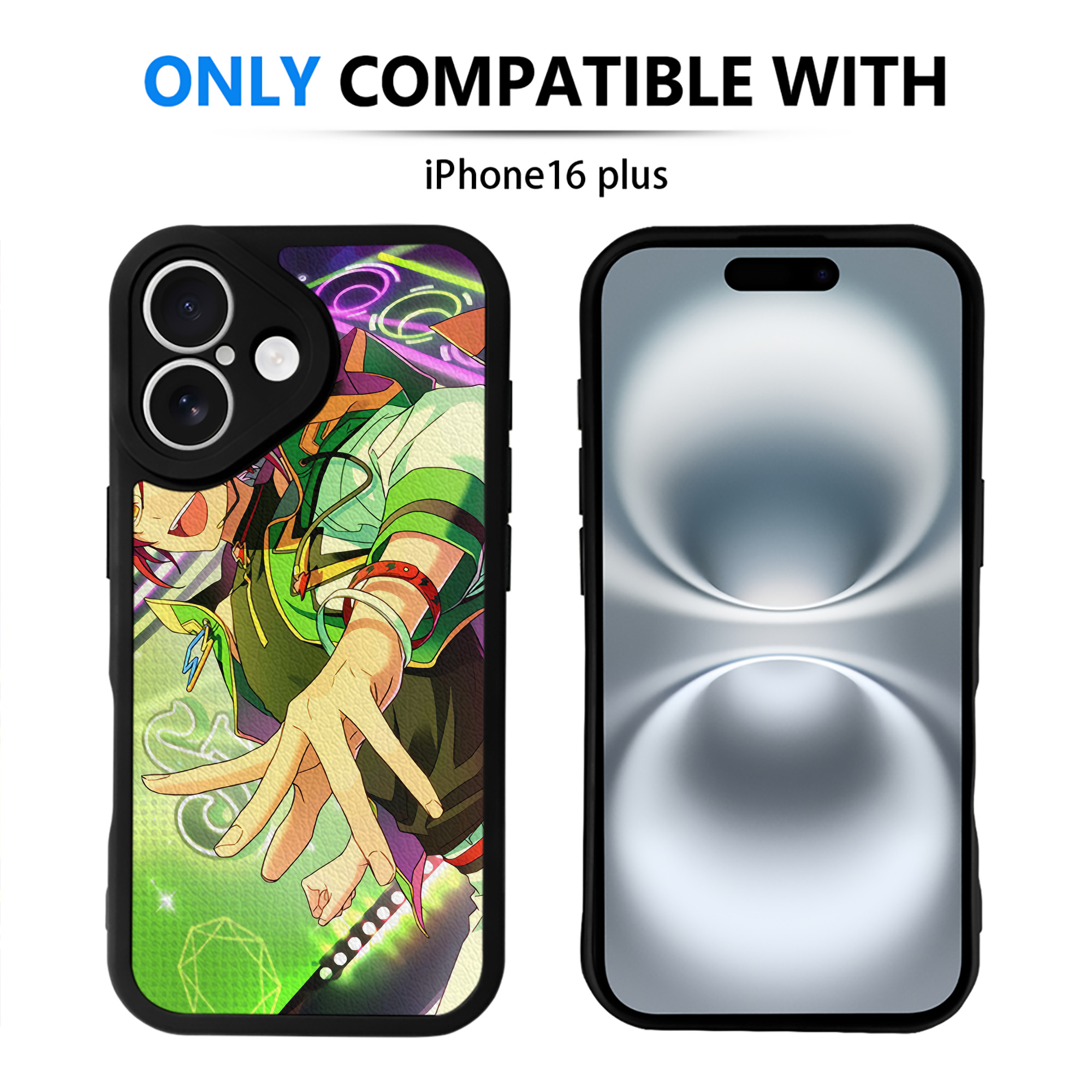 （画像用） あんさんぶるスターズ! Ensemble Stars 【iPhone 16シリーズ対応】シリコンスマホケース（レザー調） 材質：シリコン
